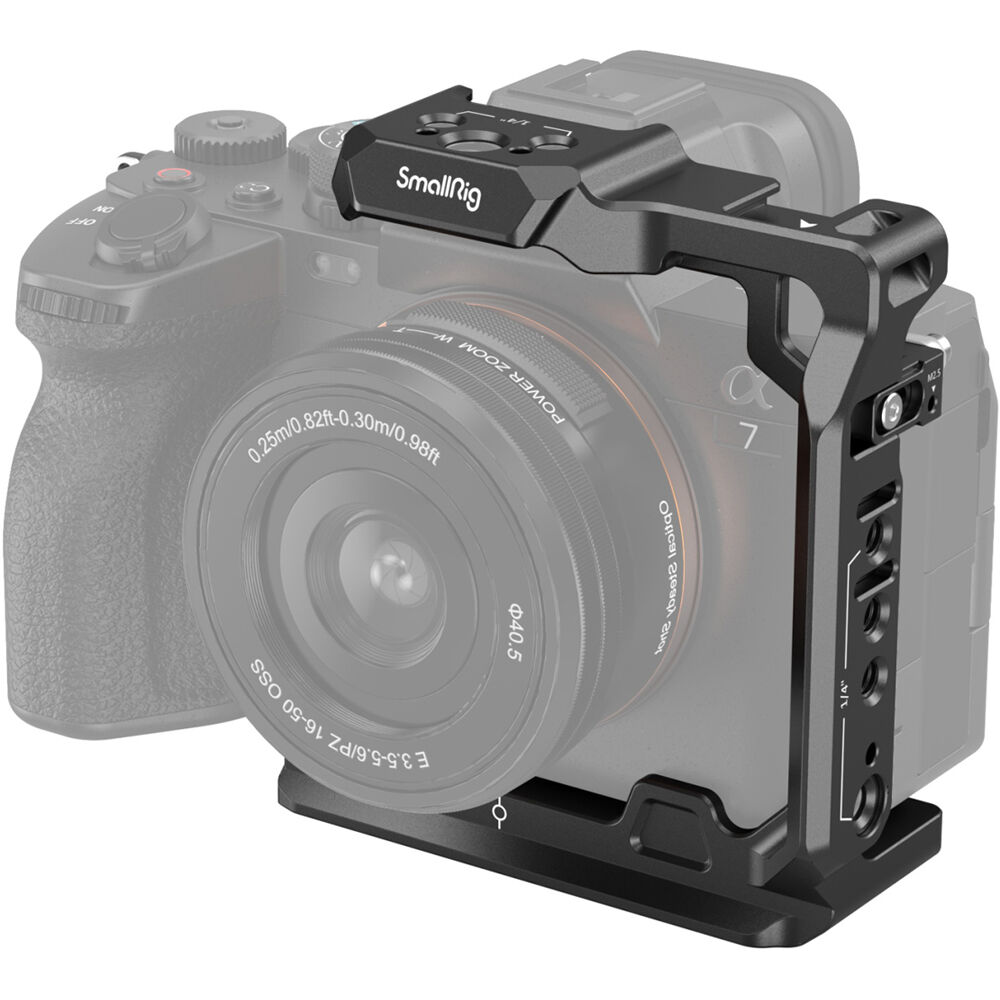 thumbnail image 2 of SmallRig 3667 Cage & Handle Kit For Sony Alpha 7 IV / A7S III / A1 / A7R IV / A7R V - Aluminum, Snap-On 2 of 2