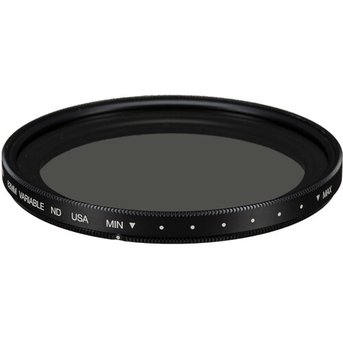 thumbnail image 2 of Tiffen 82mm Variable Neutral Density Filter 82VND, 2 To 8 Stop, Made In USA 2 of 5