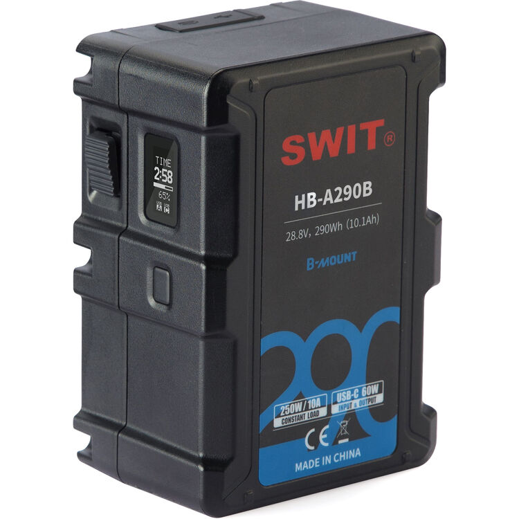 Swit 290Wh 28.8V B-mount Battery Pack